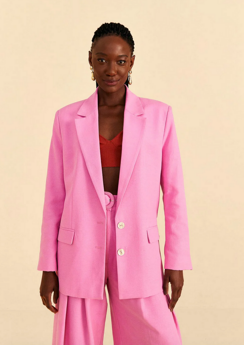 Pink formal outlet jacket